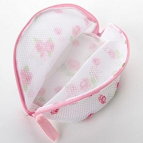 Demarkt Wäschebeutel Wäschenetz Wäschesack Ideal für BH, Unterwäsche, Socken, Strumpfhosen, Babysachen Stoffdruck - 3