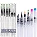 Produktbild Aquarell Farben Set, Watercolour Paint Set, Portable Solid Aquarellfarbe Set Mit Aquarell Bleistift Perfekt FÜR Profis Und Anfänger -18 Farbe (6pcs Wasserpinsel)