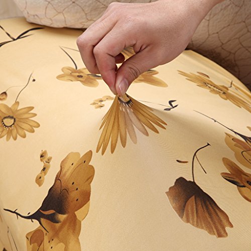 3-Sitzer Sofabezüge Spandex Elastischen Couch Sitz Slipcover Haus Dekor – Blumendekor 1 - 7