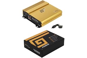 GENERICO KIT SET PER BASS FACE GT AUDIO GT500/X1D 1 amplificatore 1 canale monofonico, classe d, 1 x 500 watt rms a 1 ohm, con eq boost 0 / +12 db, per subwoofer, auto, 1 pezzo + accessori omaggio