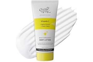 Chemist at Play Brightening Body Lotion with Ceramides | Alpha Arbutin, Camu Camu & Vitamin C | All Skin Types | For Bright, Moisturized & Glowing Skin | 200 ml