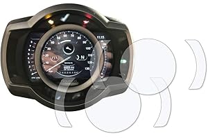 Speedo Angels Cruscotto Proteggi Schermo per SCRAMBLER 1200 XC/XE (2019+) 1 x Ultra Trasparente & 1 x Anti Riflesso