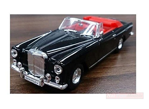 Lucky Die Cast SCALE MODEL COMPATIBLE WITH BENTLEY S2 CONVERTIBLE BLACK 1:43 LDC43214BK