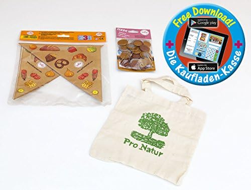 POLLY 9928 Pockets Bags Money Shopping Set For Kaufmann Trap – Pre-School – Role Play toys