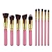Produktbild Vander Make-up-Pinsel Holzgriff 10 PCS Make Up Kits Lidschatten Face Liquid Powder Cream Cosmetics Lip Synthetik Blush Pinsel …