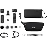 Osmo Pocket 4 Creator Combo | 1 &Prime; CMOS ve 4K/240 fps, zoom 2&times; kayıpsız, dahili depolama alanı 107 GB, Mic 3 verici, dolgu ışı