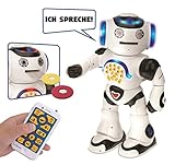 roboter staubsauger Mit Fernbedienung Powerman vorwärts, rückwärts, nach rechts und links, er geht in alle Richtungen!