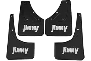 AVCITY HEPBAK 4 Pezzi Auto Parafanghi per Suzuki Jimny 2019-2023, Anteriore Posteriore Paraspruzzi Impermeabile Antispruzzo Parafango