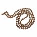 Rudraksha 5 Mukhi RUDRAKSHA JAAP MALA FOR POOJA (ASTROLOGY) (108+1 Beads) 100% Original and certified By Arihant Gems and Jewels RS.499.00