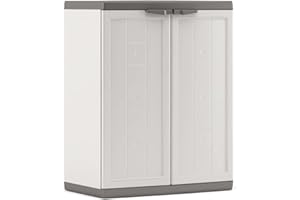 KETER Kis Armario Jolly Low Blanco