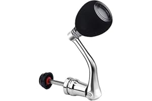 ‎TBEST Rolle Ersatz Metall Power Griff Griff Teil, Metall Rocker Arm Griff Angeln Spinning Reel Griff Grip