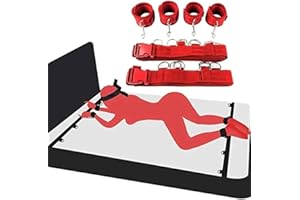 DOOISUUE Ajustable De Nylon B-D-S-M Ejercicio Cinturón Fáciles De Transportar Multifuncional Amarres de Cama 9D28