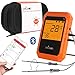 Produktbild Grillthermometer BBQ Thermometer 6 sonde Bratenthermometer Digitale Küchenthermometer Haushaltsthermometer Intelligente mit Easy BBQ App für IPhone iPad iOS und Android-kompatibel (2 Sonden erhalten)