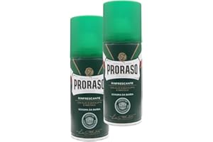 FEI FAN SCHIUMA DA BARBA RINFRESCANTE con olio di eucalipto e mentolo, 100ml. (2 Unità)