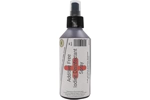 QUALIFIED NATUROPATH - PROFESSIONAL PRACTITIONER PRODUCTS Iodine Disinfectant Spray 275ml - All Natural Additive Free - For Human and Animal Use