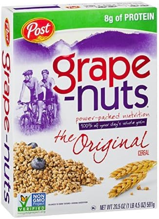 Grape-nuts Post Grape-Nuts Cereal The Original 20.5 OZ (Pack of 24) by Grape-Nuts