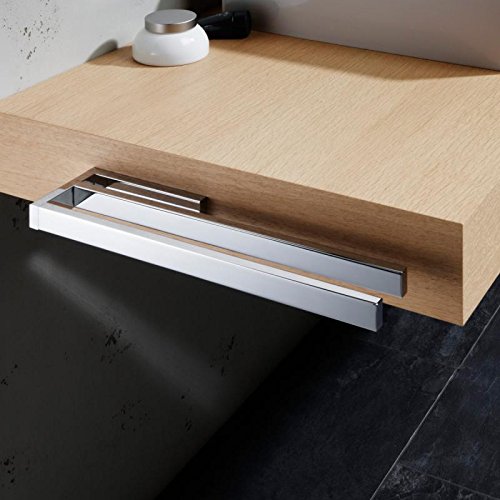 AVENARIUS Handtuchhalter zweiarmig 390 mm für Badmöbel verchromt – Serie Universal - 3