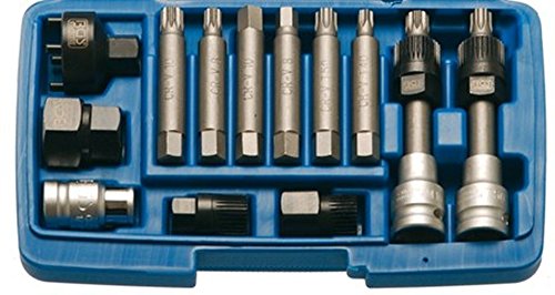 Lichtmaschinen-Bitsatz,12,5mm (1/2") Antrieb, 12-tlg.