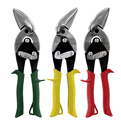 Midwest herramientas y cubertería mwt-6510s Offset Aviación corte recto hojalatero