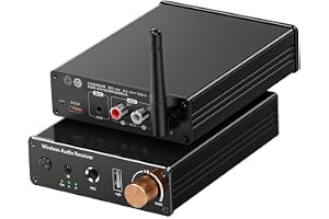 Bluetooth 6.0 Receiver, Hi-Res Wireless Audio Adapter with Low Latency supporting USB flash drives/3.5mm jack/singing, för gamla stereo/högtalare/trådbundna högtalare/hemmaljud musik strömning