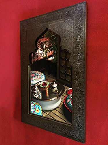 Orient Spiegel silberfarbig Talah – 90cm – - 6