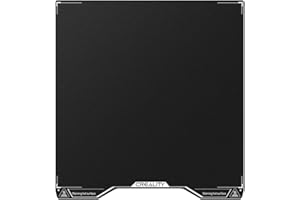 Creality Hi - Placa de construcción de resina epoxi 280 x 265 mm, plataforma flexible de acero para muelles, placa base resistente al desgaste, placa de impresora 3D Pei como superficie de
