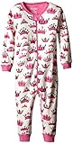 Hatley Baby Girls 0-24m Sleepy Romper Pretty Crowns Pyjama Set