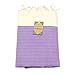 Produktbild Extra Weiches Fouta Hamam-Tuch Saunauch Pestemal Extra Groß 190 x 100cm XXL - 100% gekämmte Baumwolle als Strand-Tuch, Wellness (Orientalisches Türkisches Bade-Tuch) (Violett)
