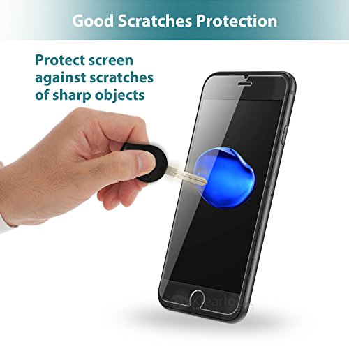 iPhone 7 Plus Screen Protector, iPhone 8 Plus Screen Protector, KlearlookÂ® 2-Pack Crystal Clear Premium Tempered Glass Screen Protector with 9H Hardness/Scratches Resistance/Easy Installation for iPhone 7 Plus (5.5