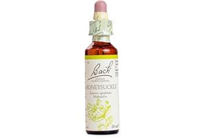 Bach - Flor de Bach Honeysuckle, Complemento Alimenticio, con Extracto de Flores de Madreselva, Uva de Alc 27% Vol, Ayuda a Gestionar las Emociones Cuando Se Quiere Vivir el Presente - 20 ml