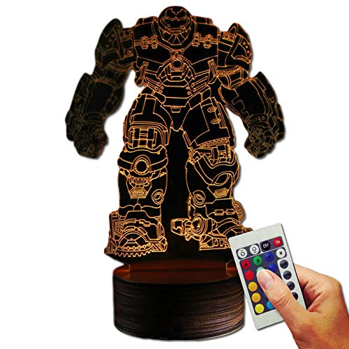 Preisvergleich Produktbild Stuff4Players Hulkbuster Dekolampe Come To Me (3D-Hologramm Illusion)
