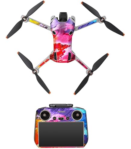 Kit Flotteur Pour DJI Mini 3/4 Pro - Train D'atterrissage Flottant Rouge, ABS+PCB, 24x5x8 Cm, Pour Atterrissage Sur Eau