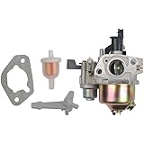 OxoxO carburador Carb con Junta de Sellado, conducción de Gasolina, Filtro de Combustible para Honda GX160 5.5hp GX200 16100-