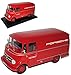 Price comparison product image alles-meine.de GmbH Mercedes-Benz L 319 Transporter Rot Porsche Renntransporter 1955-1968 1/18 Norev Modell Auto mit individiuellem Wunschkennzeichen