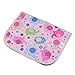 Malloom® Waterproof Baby Changing Pads kids Mat Cover Burp Breathable (Pink)