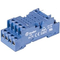 Attacco A Vite Finder 94.74 - Per Relè Serie 55.32/55.34, Montaggio Su Guida DIN 35mm - Foto 3