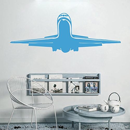 Wall Decal Vinyl Sticker Airplane Plane Air Fighter Jet Copter Helicopter Aviation Sky Flight Murals Study Baby Room Living Home Décor M281
