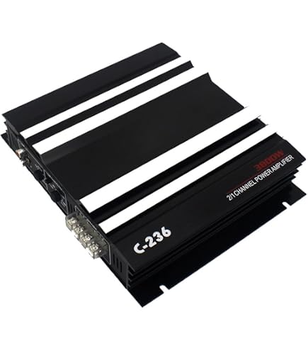Amplificateur Mono Hifonics Mercury I 1500EVO - 1500W RMS à 1 Ohm, Classe D, Compact, Pour Caisson De Basses Puissant