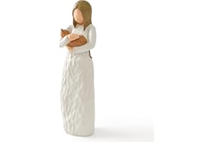 Cuayaes Cat Memorial Statue - Guardian Angel Gifts for Cat Lovers