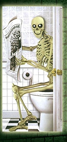 (Davies 10685) fantasmas esqueleto para inodoro puerta...