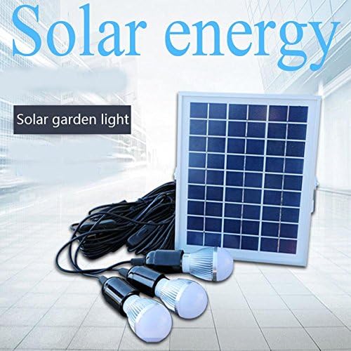 JIN One Pair Of Three Solar Street Lights Outdoor Wall Lamp Super Bright 5w Led Lawn Lamp Home Garden Lights Indoor Lights