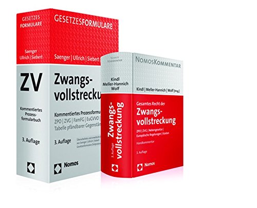 Preisvergleich Produktbild Paket Zwangsvollstreckung: Gesamtes Recht der Zwangsvollstreckung, Handkommentar + Zwangsvollstreckung, Kommentiertes Prozessformularbuch.