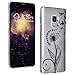 Produktbild Handyhülle Galaxy S9 Transparent, Muster Hülle Dünn Weich Silikon Hülle Case Slim Soft Handytasche Back Case Stossfeste Anti-Rutsch Schutzhülle Thin Schale Telefonhülle Bumper für Samsung Galaxy S9