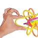 Amazemarket 12 cm Infant Baby Rattle Creative Appease Toy Activity Silicone Teether Bite Rings Grasp Grab Ball Ring Colorful Intelligent Development Gift Random Color (baby teether ball)