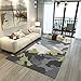 Produktbild J.Scarpet Nordic Modern Wash Home Teppich Couchtisch Sofa/Schlafzimmer Bett/Wohnzimmer/Bad/Büro/Studie Rechteckige Teppichboden Matte Einfache Kreative Geometrische Stil,24,120 * 160Cm
