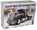 Fahrzeug ist ca 30 cm lang Peterbilt Model 359 LKW Truck Zugfahrzeug 85-1506 Bausatz Kit 1/25 1/24 Revell Monogram Modell Auto