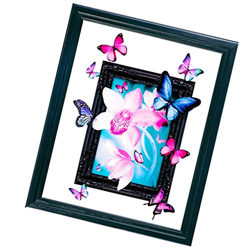 Gazechimp 5d DIY Diamant Wandbilder Romantische Schmetterling Handwerk Stich Hausdekor - 2