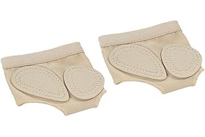 VOLLGUFEN 1 paire de coussinets avant-pied, embouts, entraînement de danseuse de protection et coussinets avant-pied de danse du ventre (couleur peau)