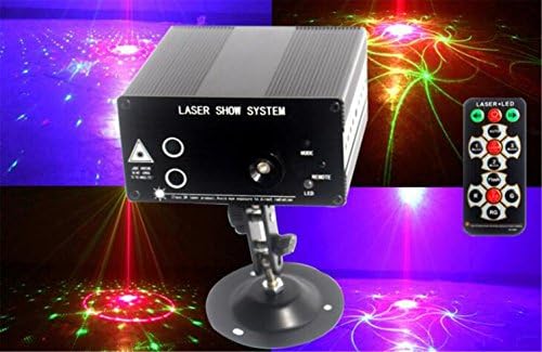 SIRIUS HEART 48 Pattern Projection Lamp Starry Sky Light Beam Christmas Remote Control, Burst Flash, The Three Voice Control