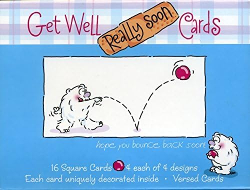 Driftwood Designs Denise Albright Get Well Soon 16 Card Box by Driftwood Designs